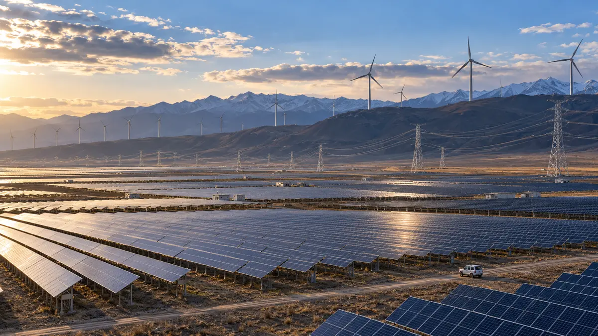 จีนลม–โซลาร์ทะลุ 2,010 GW—เกือบครึ่งกำลังผลิตทั้งประเทศ แต่ยังไม่ใช่ไฟที่จ่ายได้ทุกชั่วโมง