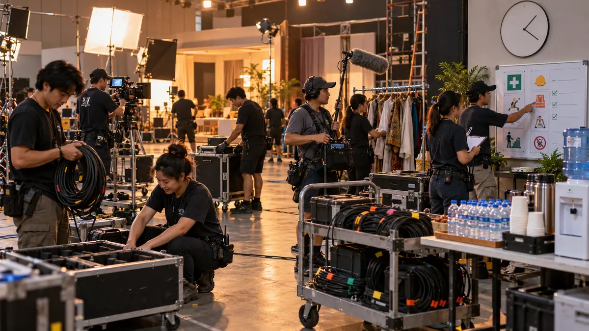 กองถ่ายไทยจ่อมีเวลาพัก 10 ชั่วโมง—มาตรฐานใหม่แตะสัญญา ค่าจ้าง และ AI