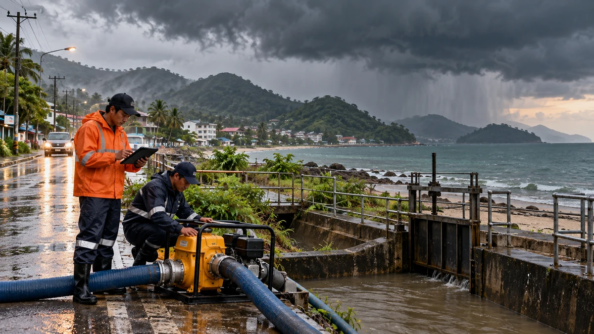 เตือนฝนหนักถึงหนักมาก 23–25 ต.ค. ตะวันออก–ใต้เสี่ยง น้ำท่วมยัง 17 จังหวัด