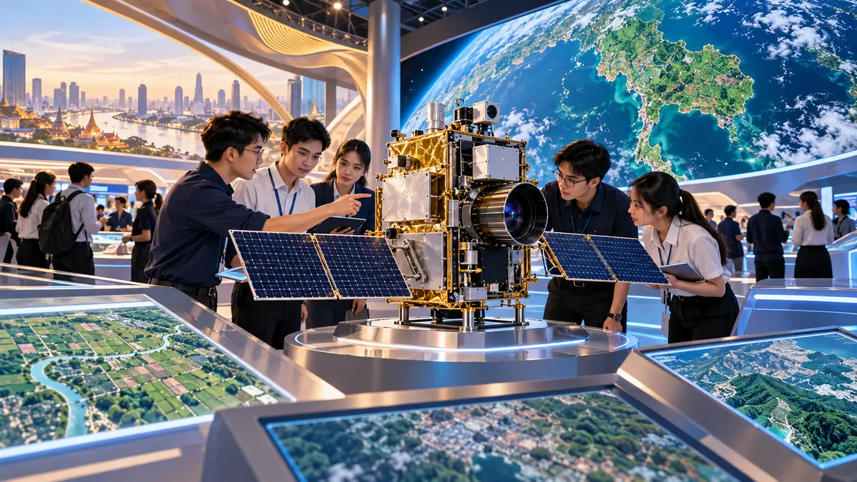 Thailand Space Expo 2026 เปิด 28 ต.ค. จับตา THEOS-3 ดันไทยสร้างดาวเทียมเอง
