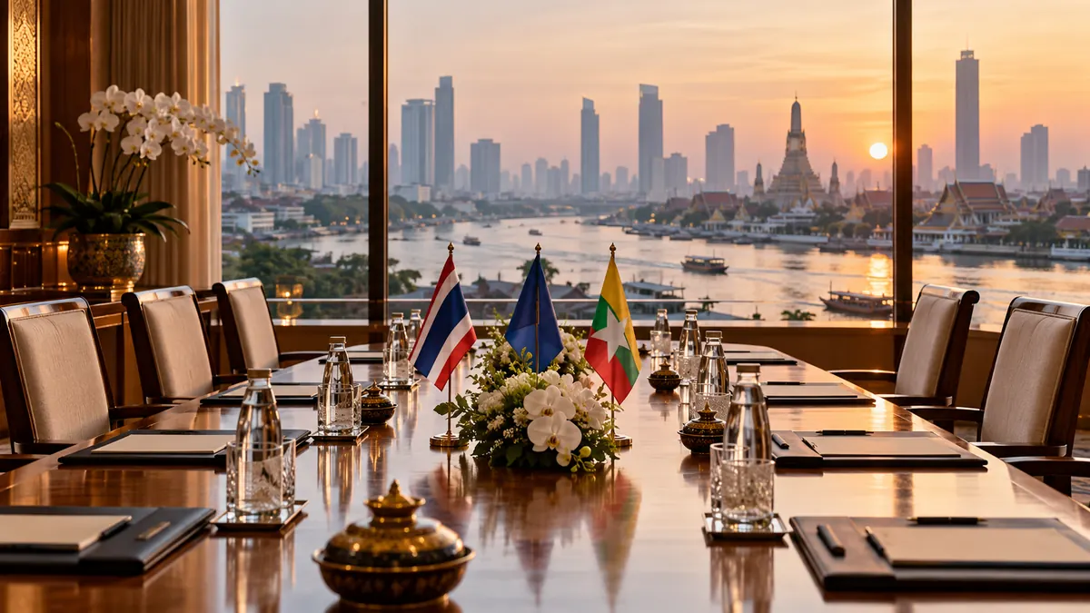 ไทยหนุนเปิดช่องสหรัฐฯ–เมียนมา ย้ำเจรจาไม่เท่ากับรับรอง จับตาอาเซียนพฤศจิกายน
