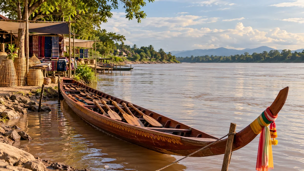เวียงจันทน์จัดแข่งเรือจอมแจ้งถึง 18 ต.ค. เชื่อมประเพณี–ตลาดสินค้าท้องถิ่น